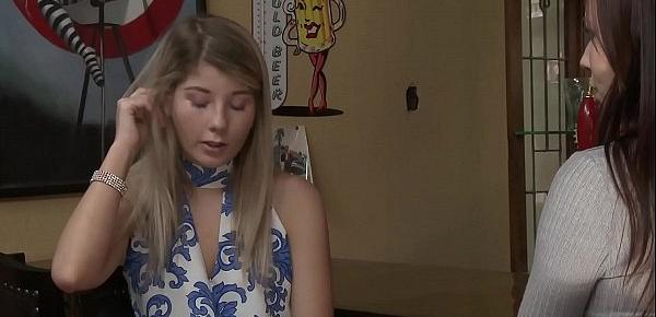 Petite Teen Enjoys First Lesbian Sex With Sarah Vandella